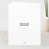 UIL ART HOU VAN JE GROOT WENSKAART BEDANKKAART (Achterkant)