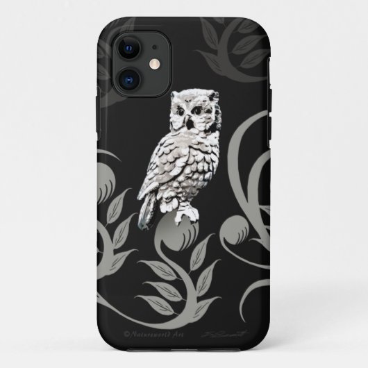 Uil Art iPhone5 Hoesje (Achterkant)