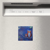 Uil Art Magnet "Het bos bij nacht" (Insitu (Vaatwasser))