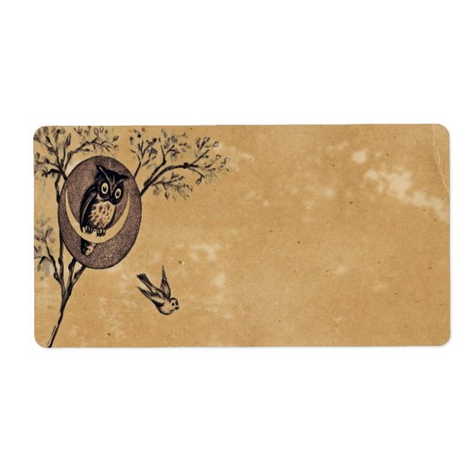 Uil Avery Label (Voorkant)