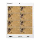 Uil Avery Label (Full Sheet)