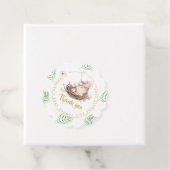 Uil Baby Dank u Cadeau Labels Favors Boy Girl (In situ)