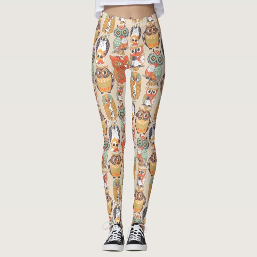 Uil Be Collectie Leggings (Voorkant)