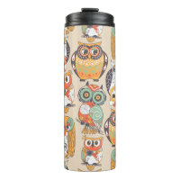Uil Be Collectie Reizen Mok Thermische Tumbler