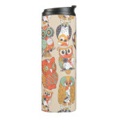 Uil Be Collectie Reizen Mok Thermische Tumbler (Gedraaid links)