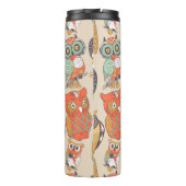 Uil Be Collectie Reizen Mok Thermische Tumbler (Achterkant)