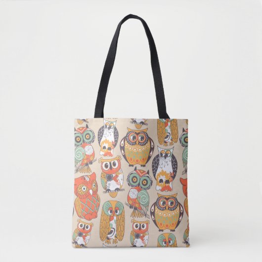 Uil Be Collectie Tote Bag (Voorkant)