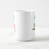 Uil be Home voor Kerstmis Gepersonaliseerd Koffiemok (Center)