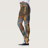 Uil Beer Wijsheid Sterkte Spirit Maureen Girard Leggings (Links)