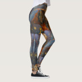Uil Beer Wijsheid Sterkte Spirit Maureen Girard Leggings (Rechts)