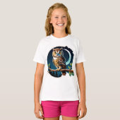 Uil Beschermer van Bossen T-shirt (Voorkant volledig)