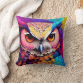 Uil Bird Animal Discovery Adventure Natuur Planet Kussen (Deken)