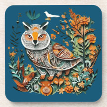  uil bloemenuniek design