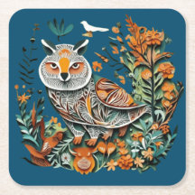  uil bloemenuniek design