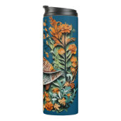 uil bloemenuniek design thermosbeker (Geroteerd rechts)