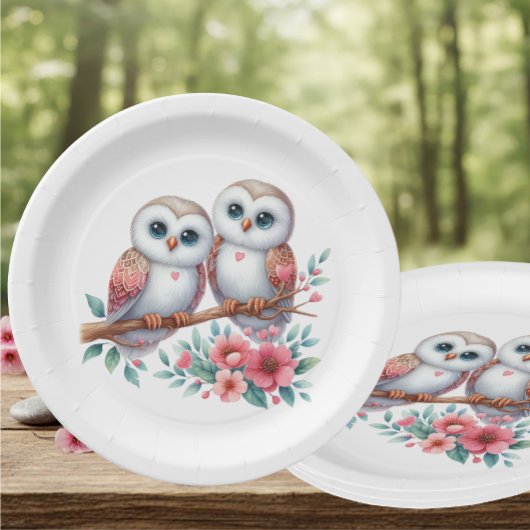 Uil Boho Landelijk Bos Bruiloft Papieren Bordje