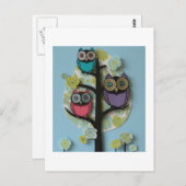 uil briefkaart (Voorkant / Achterkant)