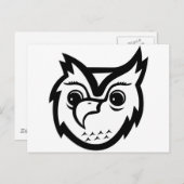 Uil Briefkaart (Voorkant / Achterkant)