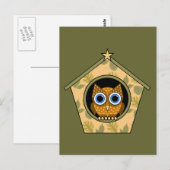uil briefkaart (Voorkant / Achterkant)