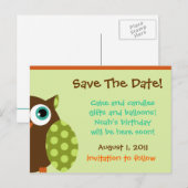 Uil briefkaart (Voorkant / Achterkant)