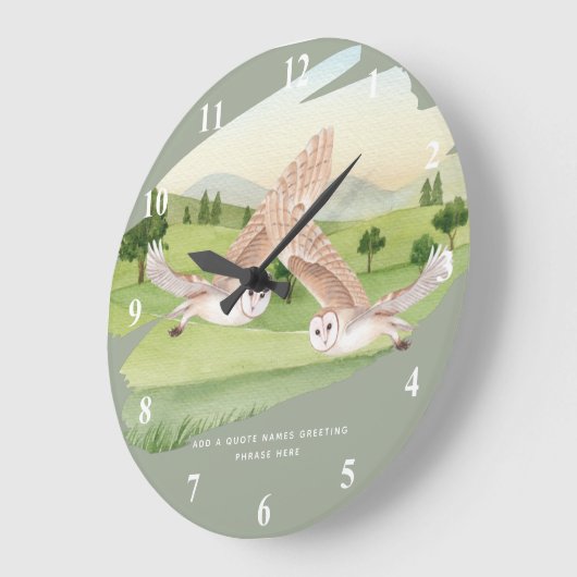 UIL CADO - Gepersonaliseerd Grote Klok (Hoek)