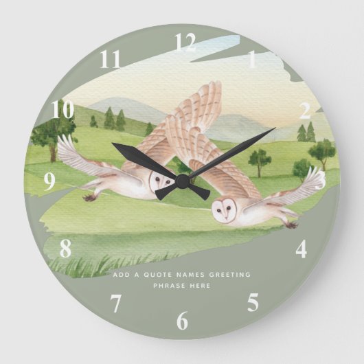 UIL CADO - Gepersonaliseerd Grote Klok (Voorkant)