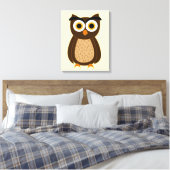 uil canvas afdruk (Insitu (Slaapkamer))