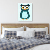 uil canvas afdruk (Insitu (Slaapkamer))