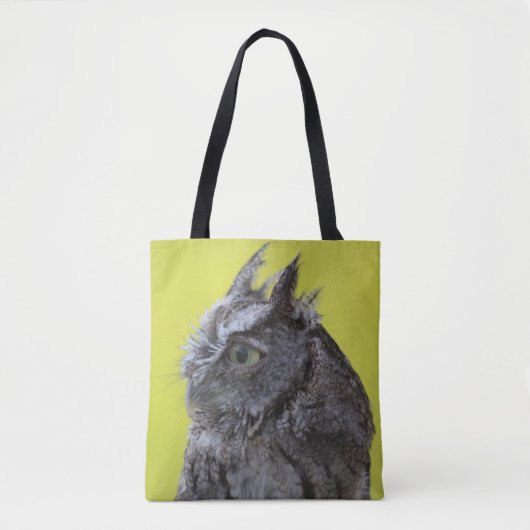 Uil canvas tas (Voorkant)