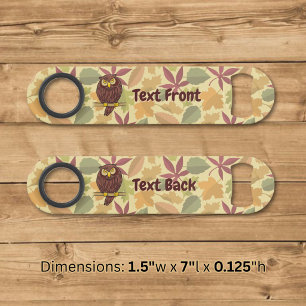 Uil Cartoon Bar Sleutel Speed Flessenopener