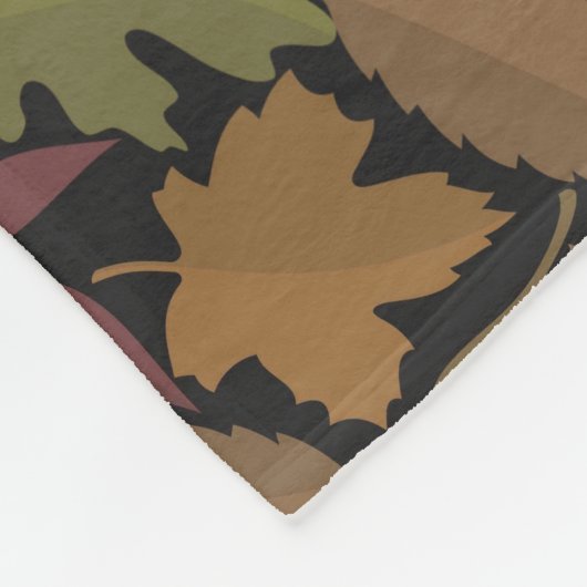 Uil Cartoon fleece deken (Hoek)