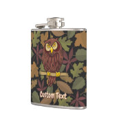 Uil Cartoon Fles Heupfles (Links)