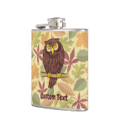 Uil Cartoon Fles Heupfles (Links)