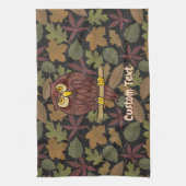Uil Cartoon handdoek (Verticaal)