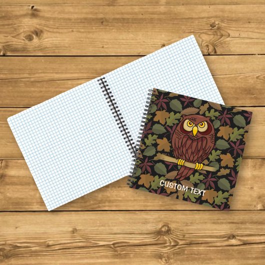 Uil Cartoon Notitieboek