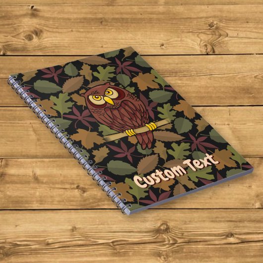 Uil Cartoon Notitieboek