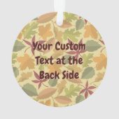 Uil Cartoon Ornament (achterkant)