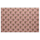 Uil Cartoon Pattern Stof (Yard (91,4 cm))