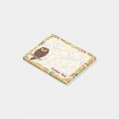 Uil Cartoon Post-it® Notes (Schuin)