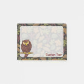 Uil Cartoon Post-it® Notes (Voorkant)