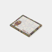 Uil Cartoon Post-it® Notes (Schuin)