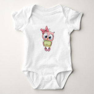 Uil Cartoon Romper