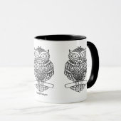 Uil  - Combo Mok (330ml) (Voorkant rechts)