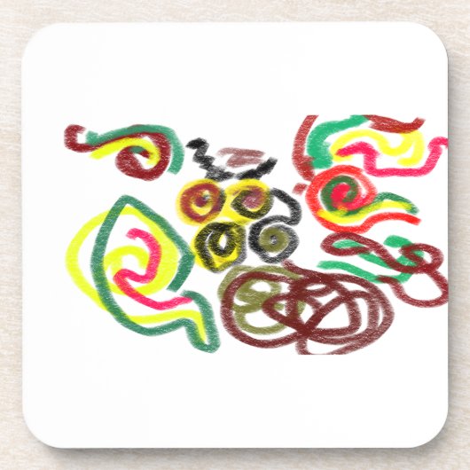 Uil cool love it bier onderzetter (Voorkant)