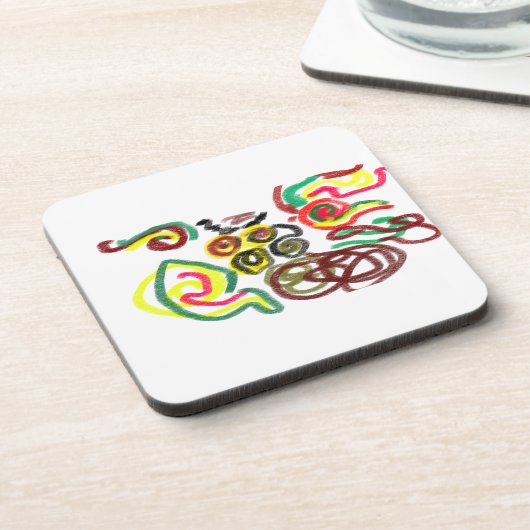 Uil cool love it bier onderzetter (Linkerzijde)