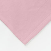 Uil Dansend Roze Tutu Ballerina Fleece Deken (Hoek)