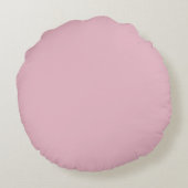 Uil Dansend Roze Tutu Ballerina Rond Kussen (Achterkant)