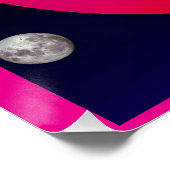 Uil de tijd kijken perfect poster (Hoek)