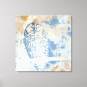 Uil [design] 30" x 30" canvas afdruk (Voorkant)