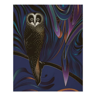 Uil Design Poster Wall Art Psychedelia